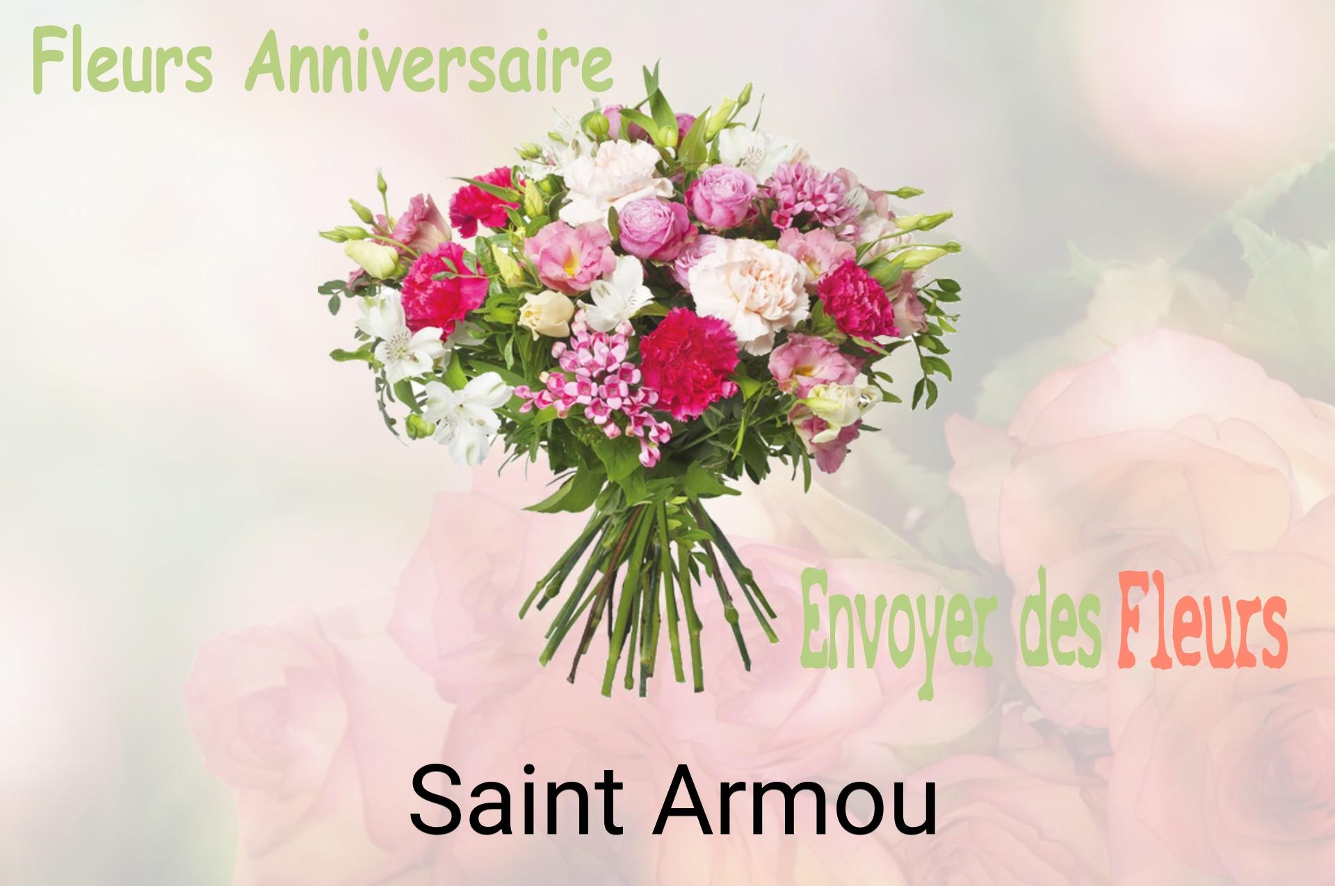 Bouquet de fleurs d’anniversaire livré à Saint-Armou
